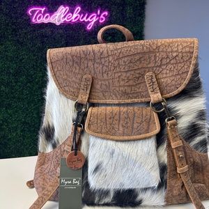 NWT Myra Bag Cowhide backpack